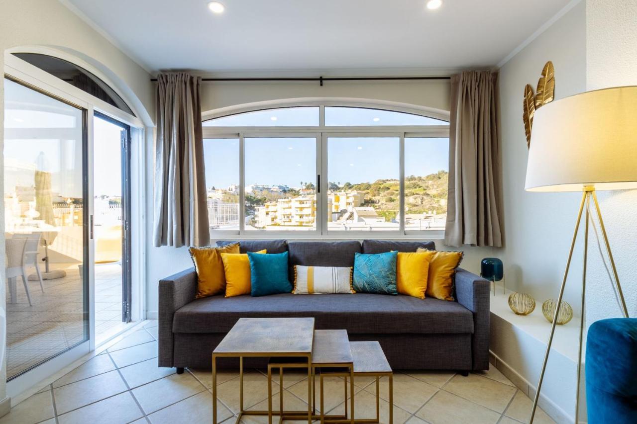 Top Renoviertes Apartment Mit Grosser Terrasse Albufeira Eksteriør billede
