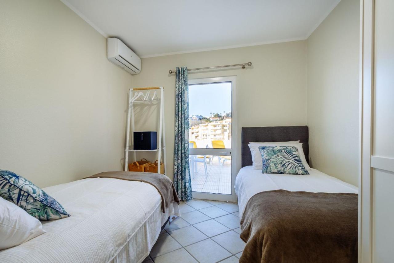 Top Renoviertes Apartment Mit Grosser Terrasse Albufeira Eksteriør billede