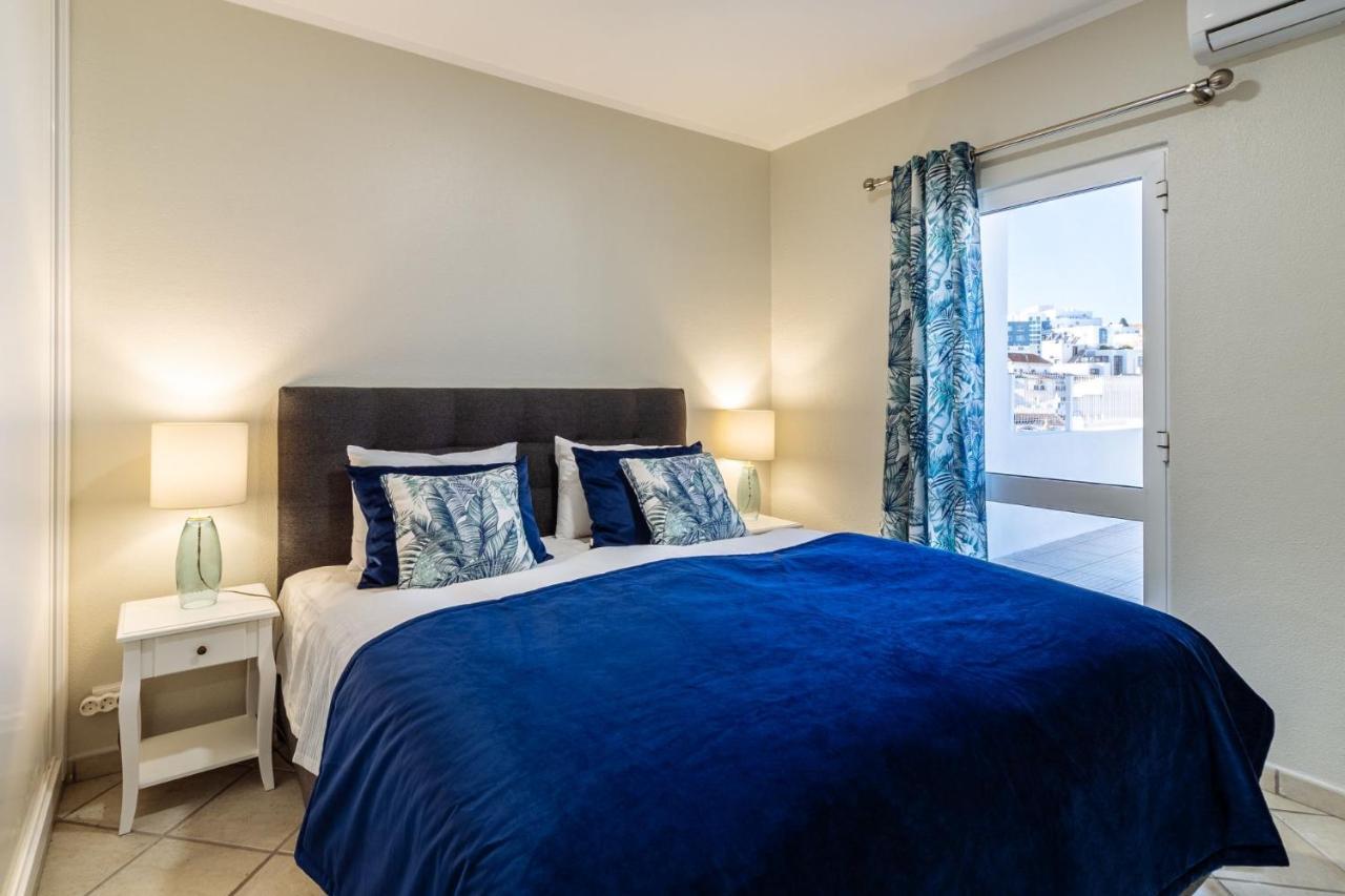 Top Renoviertes Apartment Mit Grosser Terrasse Albufeira Eksteriør billede